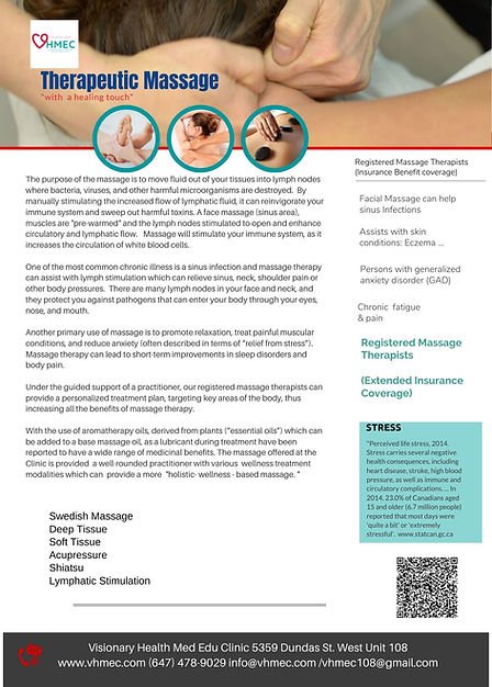 Registered Massage Therapy Registered Massage Therapy